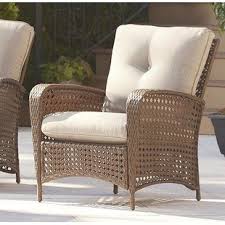Hold A Rocking Small Get Together With Outdoor Wicker Chairs Topsdecor Com In 2020 Wicker Lounge Chair Wicker Patio Chairs Lounge Chair Outdoor