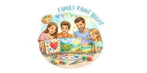 Family Paint Night: Pass the Canvas