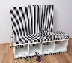 Ikea Hack Aus Kallax Wird Eine Garderobenbank Kallax Regal Bank Flur Ikea Kallax Regal