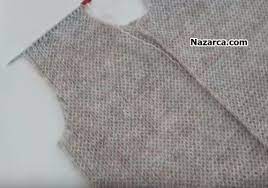 Alize Kenarlari Cicek Motifli Hanim Hirka Yapilisi Nazarca Com Orgu Hirka Orgu Egitimleri