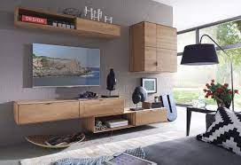 wohnwand wildeiche bianco geolt tv unterteile kommode und hangeregal woody 141 00147 holz jetzt bestellen unter ht naturliches wohnen modernes wohnen wohnwand