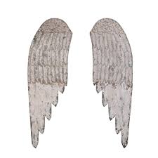 44 In H X 27 5 In W Wooden Angel Wings Wall Art Set Of 2 Wood Angel Wings Angel Wings Wall Decor Wooden Angel Wings