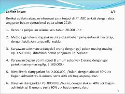 Contoh soal dan jawaban fungsi permintaan. Contoh Soal Beserta Anggaran Beban Usaha