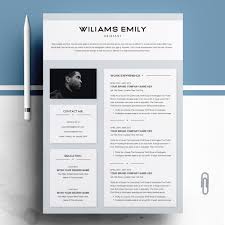 A complete application package generally consists of a cover letter, resume, references page and, for some jobs, a work portfolio, such as illustrations, writing samples or photographs. Resume Template 2 Pages Professional Clean Creative Cv Template Cover Letter For Ms Word Crella