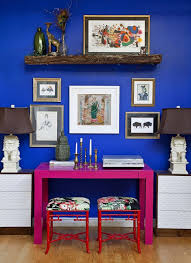 Combine Bold Colors Like A Pro Eclectic Home Home Decor Parsons Desk