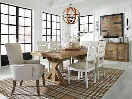 Grindleburg Light Brown Rectangular Dining Room Set Asl D754 125 Room In 2020 Casual Dining Rooms Rectangular Dining Table Wood Dining Room Table