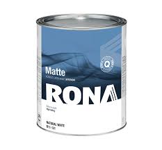 However, compared to a flat finish, matte finish has a higher percentage of gloss. Rona Interior Paint Latex 946 Ml Matte Finish Natural White Rona