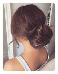 Black and gold flyer template, fashion woman with hair bun. 110 Low Bun Hair That Really Works With Easy To Follow Tutorials