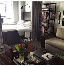 Pin By Izyanti Zainol On Small Spaces Studio Apartment Decorating Apartment Decor Apartment Layout