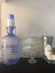 5 gallon water jug cover. How Do I Hide An Ugly 5 Gallon Water Jug With A Top Pump Hometalk