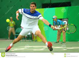 33 (16.05.16, 1210 points) points: Tennisspieler Federico Delbonis Von Argentinien In Der Aktion Wahrend Manner S Sondert Erstrundematch Des Rios 2016 Olympische Redaktionelles Stockfoto Bild Von Symbol Federico 82744978