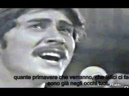 Occhi di ragazza quanti cieli quanti mari che m'aspettano occhi di ragazza se vi guardo vedo i sogni che farò partiremo insieme per un viaggio per città che occhi di ragazza questo viaggio prima o poi sarà finito una spiaggia vuota senza mare io dovrò vedere in voi. Occhi Di Ragazza Testo In Video Garantito Gianni Morandi 4r Csf Rieti Occhi Video Ragazza