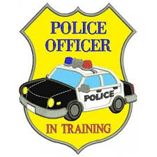 Police Officer In Training Badge Applique Embroidery Digitized Design Pattern Instant Download 4x4 5x7 6x10 Police Embroidery Brother Embroidery Fonts Digital Embroidery