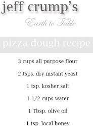 Jeff Crump S Pizza Dough Recipe From The Bread Bar Pizza Recipes Dough Pizza Dough How To Make Pizza