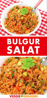 Leckerer Bulgursalat Rezept Bulgursalat Rezept Bulgursalat Veganer Salat
