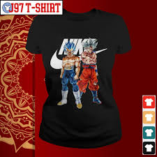 The legacy of goku ii was released in 2002 on game boy advance. Dragon Ball Nike Goku And Vegeta Shirt Sweater Hoodie And V Neck T Shirt
