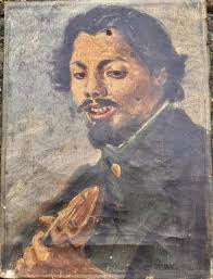 1920S ANTIQUE OIL Portrait Painting Girl in Sailor suit signed E Mieville  £105.00