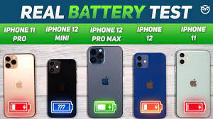 Iphone 12 Mini Vs 12 12 Pro Max 11 Pro Battery Drain Test Gaming Test Heating Test Hindi Youtube