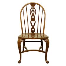 Early 20th Century Pennsylvania House Solid Walnut Rustic Traditional Spindle Back Dining Side Chair Side Chairs Dining Side Chairs Chair
