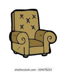 For an armchair like mine, this will be a thin layer of fabric on the bottom of the chair. Cartoon Stuffed Leather Armchair Stock Vector Royalty Free 104478215