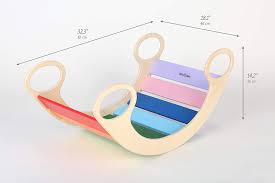 Enjoy free shipping on most stuff, even big stuff. Child Rocking Chair Wooden Rainbow Rocker Wooden Rocker Play Wood Rocking Chair For Kid 0 5