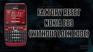 Here's how to factory reset an iphone from ios or itunes for whenever the need arises. Hard Reset Nokia E63 Recovery And Reset Guideroot