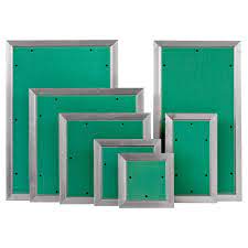 Montage/einbau einer revisionsklappe alumatic von rug semin in eine gipskartonwand. Revisionsklappe Alu Gk Einlage Revisionstur Gipskarton In 150 200 300 400 600 Mm Ebay