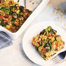 Egg White Oatmeal Bake Recipe Quaker Oats