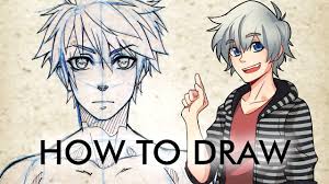 Handsome anime boy drawing youtube in robin tim drake mentions the former robin looking more graceful and built like an athlete in comparison to conner dressed as robin when trying to convince. How To Draw Male Manga Character Youtube