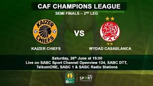 Wydad ac and kaizer chiefs lock horns at the mohamed v stadium on saturday in the first leg of their caf champions league semifinal. Qpncux Sskau0m
