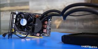 I modded my stock cooler and was able to overclock to crazy amounts which shouldn't be possible??? Diy Rx 480 Hybrid Results Bigger Overclock Thermal Reduction Gamersnexus Gaming Pc Builds Hardware Benchmarks