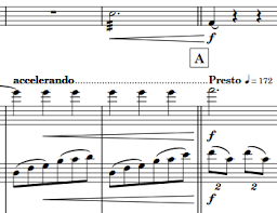 He argued with me about what i was thinking on buying and how i was going to use. General Placement Conventions For Rehearsal Marks
