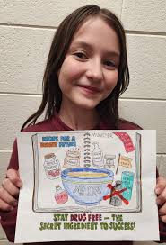 CONGRATULATIONS TO OUR 2025 MUNSTER RED RIBBON WEEK POSTER CONTEST WINNERS!  The contest is sponsored each October by the Choice Community Council of  Munster and is open to every grade level. Individual