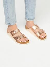 Birkenstock Arizona Rose Gold Arizona Metallic Birkenstock Sandals Birkenstock Birkenstock Sandals Shoes