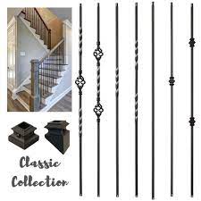 In addition, stock availability of our metal products is consistent. Wrought Iron Stair Balusters Metal Spindles For Stairs Etsy