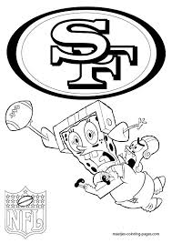 San francisco 49ers coloring pages. More San Francisco 49ers Coloring Pages On Maatjes Coloring Pages Coloring Home