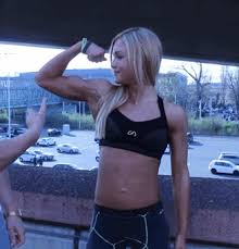I had the pleasure to interview sophia thiel, upcoming fitness model. Fitness Online Fit Girl Sophia Thiel Shows Her Strong Arms