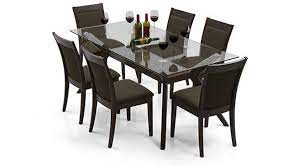 Refresh your home with stylish products handpicked by hgtv editors. Wesley Dalla 6 Seater Dining Table Set Urban Ladder