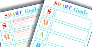 Setting goals is the first step toward achieving your dreams. Free Printable Smart Goals Worksheet Money Saving Mom