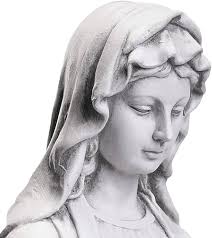 Amazon.com: TOETOL Virgin Mary 29.9 Inch Outdoor Statue Religious Blessed  Mother Garden Decor Statues Catholic Mother Mary Yard Patio Deck Home ...