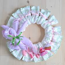 Baby shower decorations can bring your baby shower theme to life. Diy Diaper Wreath Diy Baby Shower Decoration