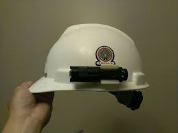 Hardhat Flashlight Clip By Apachexmd Hard Hats Flashlight 3d Printer Designs