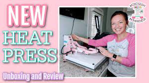 Heat Press Nation Craftpro Pink Heat Press Unboxing And Review My Husband Surprised Me Youtube
