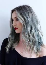 2016 Hair Highlights For Grey Hair Gray Hair Highlights Hair Highlights Cool Hair Color