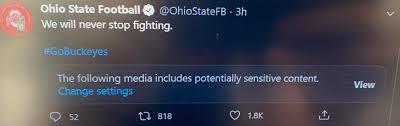 Change captions language on htc one m8. Osu S Video Got Flagged By Twitter For Potentially Sensitive Content Ohiostatefootball