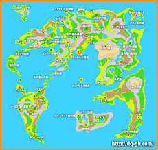ドラゴンクエスト4 世界地図