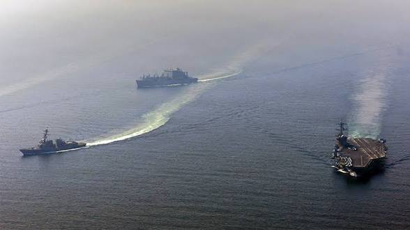 US Escorts Record 40-Tanker Oil Convoy Through Strait of Hormuz