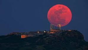 A blue moon is when two full moons happen in the same calendar month; Here S What Last Night S Super Blue Blood Moon Means For Your Zodiac Sign