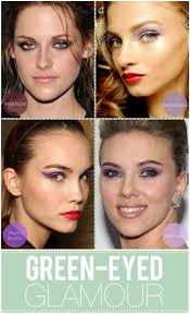 Bring Out Green Eyes With Shades Of Aubergine Purple Periwinkle And Lavender Bronze Brown And Taupe Tones Makeup For Green Eyes Green Eyes Pop Green Eyes
