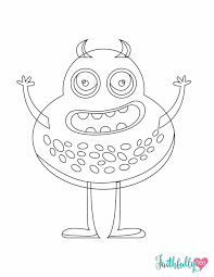 Portion of this raise has been that when it had been started, and people began carrying it out, experts were keen to understand free printable coloring pages of the cookie monster, download free. Monster Coloring Pages Free Printables Faithfully Free